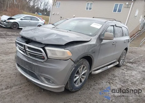 2015 Dodge Durango Limited из США, поврежденный, VIN 1C4RDJDGXFC202263